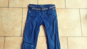Eco-friendly clothing broken trousers to be mended