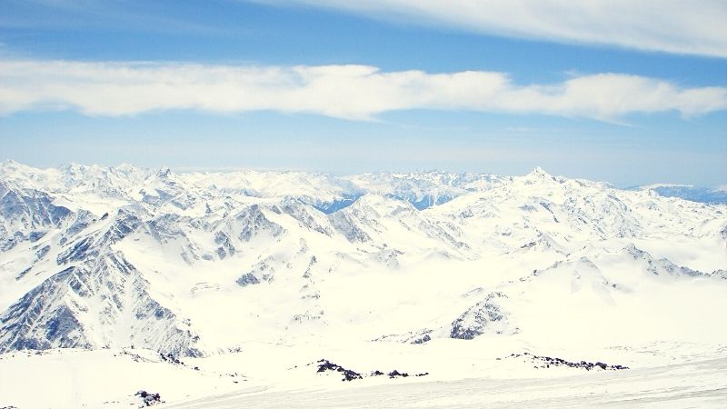 Mountains close to Elbrus