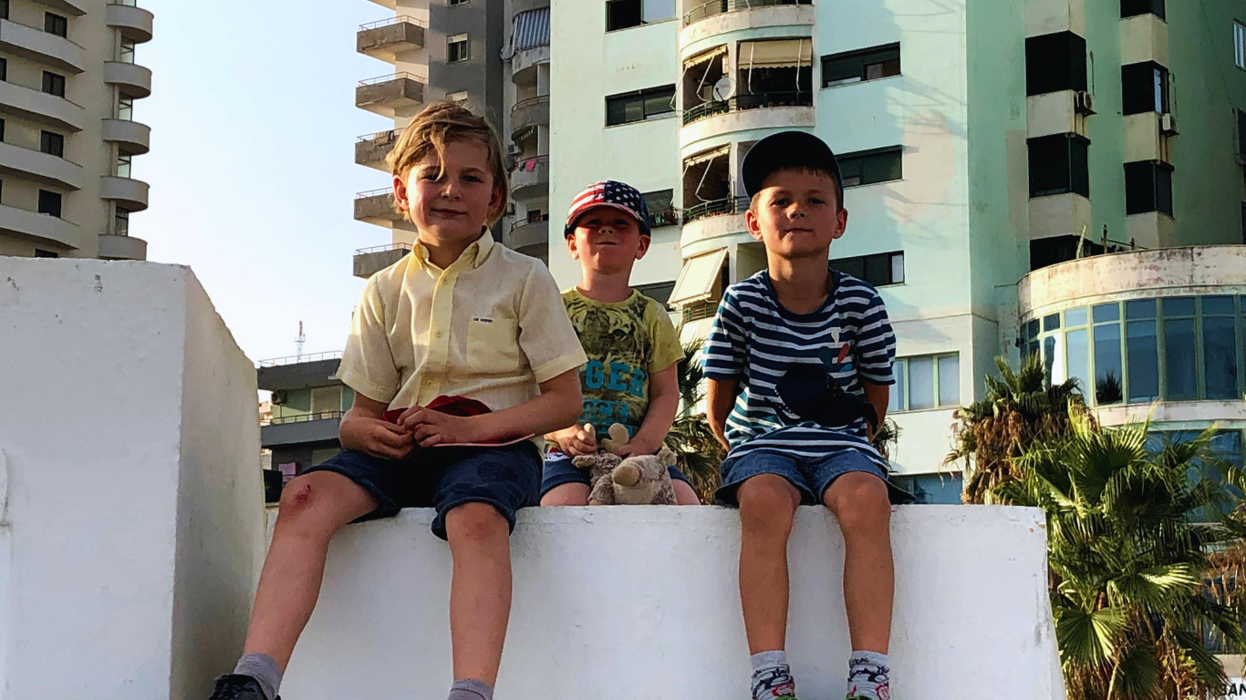 Kids in Durres